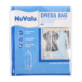 Nuvalu Dress Bag 24" X 53" Deluxe 0.03Mm