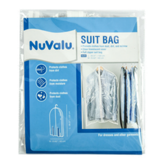 Nuvalu Suit Bag 24" X 40" Deluxe 0.03Mm