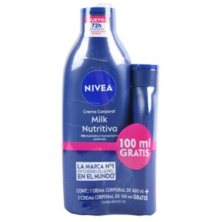 Nivea Body Milk Extra Dry 400Ml+Free 100 Ml