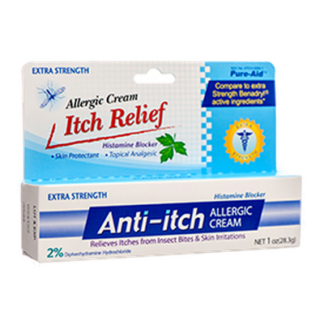 Pure-Aid Anti-Itch Cream 1 Oz