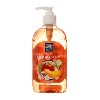 Lucky Liquid Hand Soap Peach 14 Oz