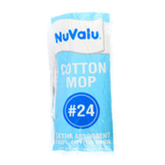 Nuvalu Cotton Mop #24 310G W/Long Handle