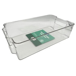 Nuvalu Plastic Fridge Storage Tray 37.5X21.7X9.5Cm 483G