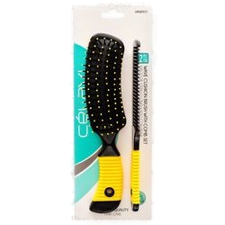 Hair Brush W/Pic #Hrnp011 "Celavi"