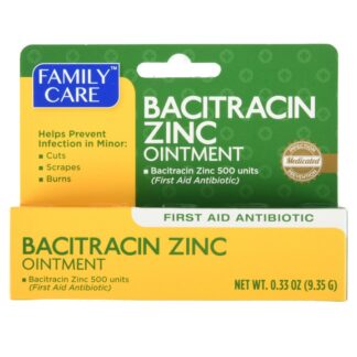 Bacitracin First Aid Ointment. 0.5Z #Family Care