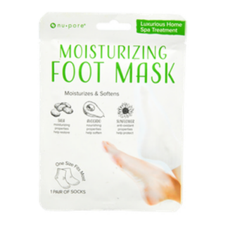 Nu-Pore Moisturizing Socks Shea Butter & Aloe Vera