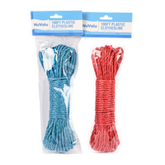 Nuvalu Clothesline Polyester 100Ft Asst