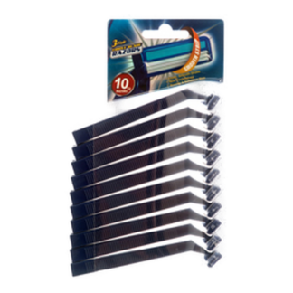 Razor 10Pc Without Lubricating Strip