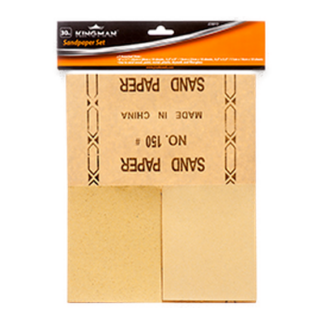 Kingman Sandpaper 30Pc W/Asst Sizes