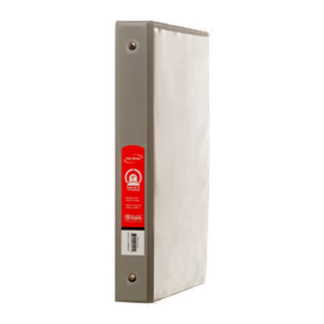 Bazic Binder 1" Grey Color W/ View