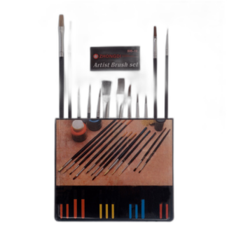 Art Brush 12Pc W/Double Blister