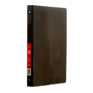 Bazic Binder 0.5" Black Color W/ Cover