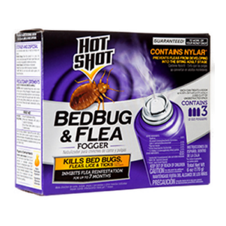 Hot Shot Bedbug & Flea Fogger 3Pk X 2 Oz