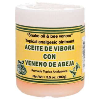 Pomada Veneno De Abeja/Vivora 100Gm
