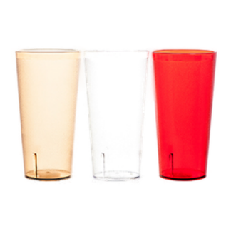 Plastic Cup Large W/ 3 Asst Clrs