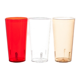 Plastic Cup Medium W/ 3 Asst Clrs
