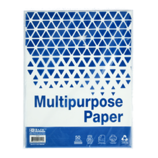 Bazic Printer Paper 50 Ct Multi Purpose White #510
