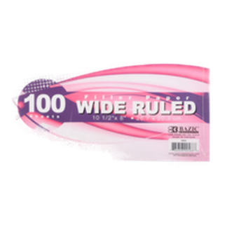 Bazic Filler Paper 100Ct Wide Rule