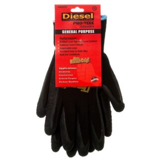 Diesel Glove Latex W/Crinkle Med 1Pair