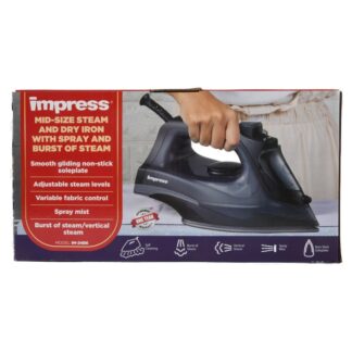 Impress Mid-Size Iron Spray Burst  Non-Stick