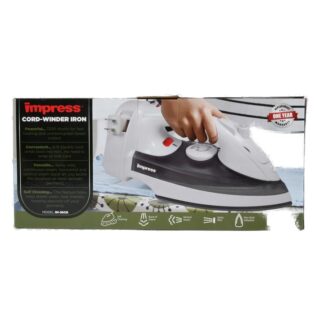 Impress Mid-Size Iron Cord Rewind Non-Stick