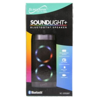 Bluetooth Speaker W/Lights #Sc-2332Bt