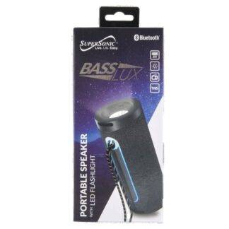 Portable Speaker Led Flashlight Asst Clr  #Sc-2340Bt