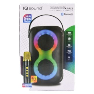Iq Dual Bluetooth Speaker W/Microphone