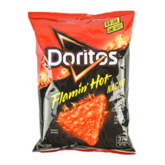 Frito Lay Xvl Doritos Flamin Hot Nacho 2.5 Oz