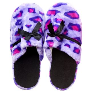 Hw Winter Slippers W/Black Ribbon Asst Color #Sl020