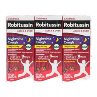 Children'S Robitussin Nightime Cough Fruit Punch 4Z