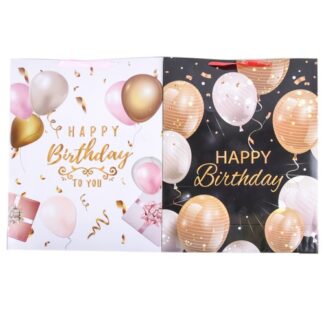 Bday Gift Bag Balloon2  Asst Design Xl