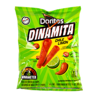 Frito Lay Xvl Doritos Dinamita Chile Limon 3.5 Oz