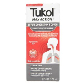 Tukol Max Action 6Oz Severe Congestion&Cough