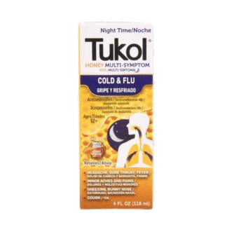 Tukol Honey Night Time Flu 4Oz