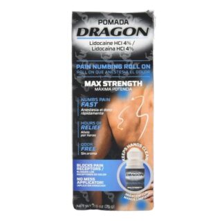 Dragon Lidocaine Roll On 2.5Oz