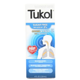 Tukol Sugar Free 4Oz