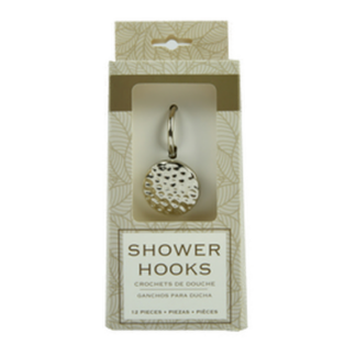 Shower Hooks " Brushed Nickel"