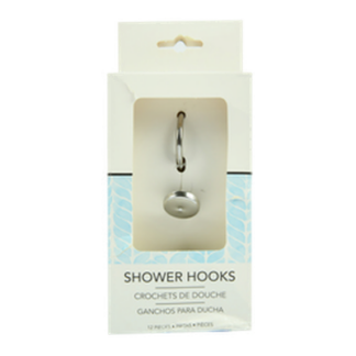 Shower Hooks "Chrome"