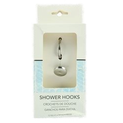 Shower Hooks "Chrome"