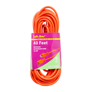 Extension Cord 40 Ft Ul Outdoor W/16 Guage