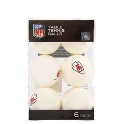 Licensed Nfl Team Ping Pong Ball 6Pk