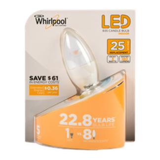 Whirlpool 3W Bulb