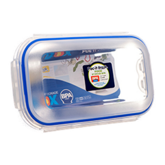 Pac It Fresh Rect 580Ml Airtight Clear #71019