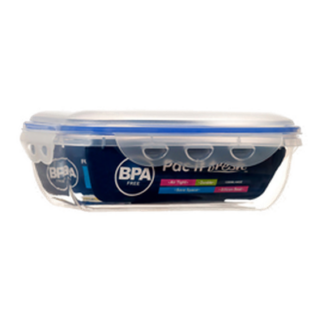 Pac It Fresh Rect 1.3 L Airtight Clear #71044