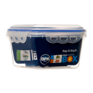 Pac It Fresh Sq 1.2 L Airtight Clear #72040