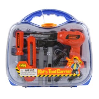 Toy Tool W/Carrier Case Set #3255-A