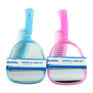 Nuvalu Mirror & Comb Set