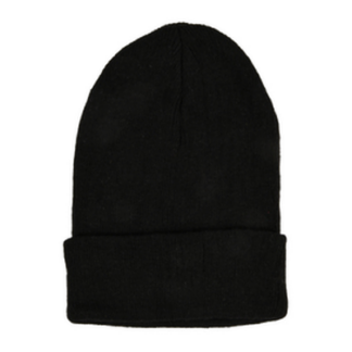 Hw Plain Beanie Black
