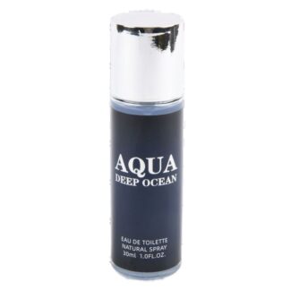 Men'S Eau De Toilette Spray Aqua Deep Ocean  1 Oz
